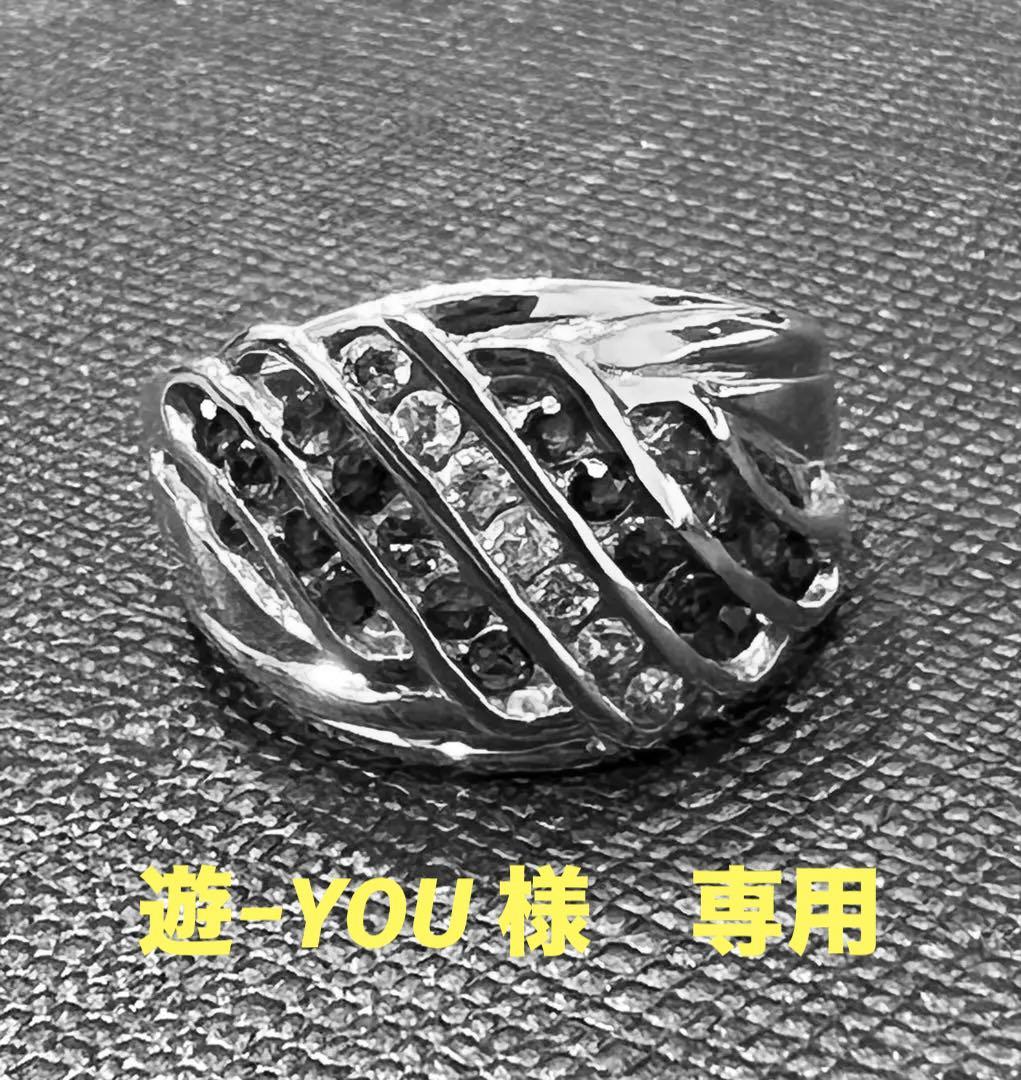 【専用】k18サファイア ／ダイヤモンドリング #10 ゴールド4g 指輪