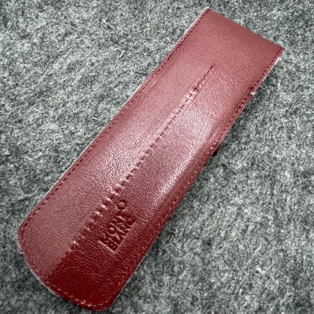 PE787□モンブラン スリムライン ボールペン ペンケースセット 箱付き