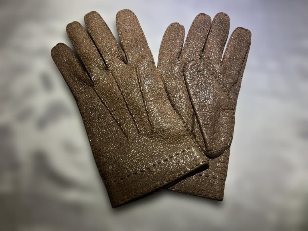 e*e様 restelli リステリー の手袋 ペッカリー100パーセント 裏地