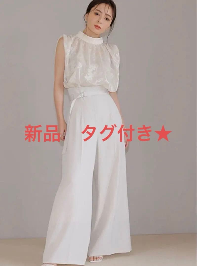 アニュアンス　ワイドパンツ