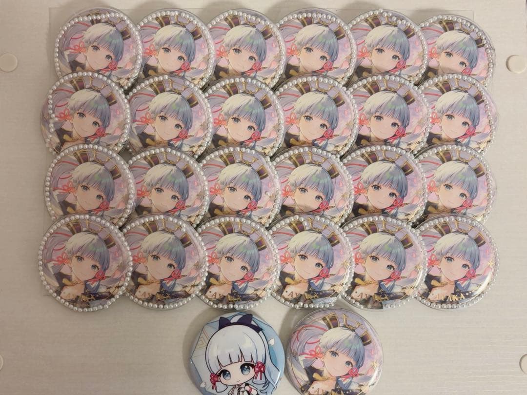 神里綾華 缶バッジ 痛バ 原神 命定の日 生誕祭記念セット