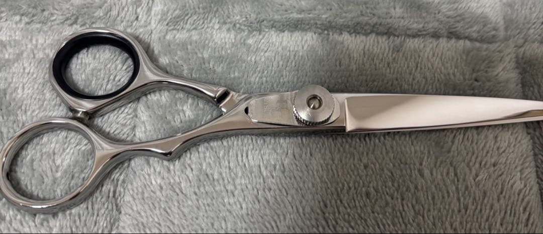 美容学校 美容学生 セニングシザー(すきバサミ)黒ケース付き