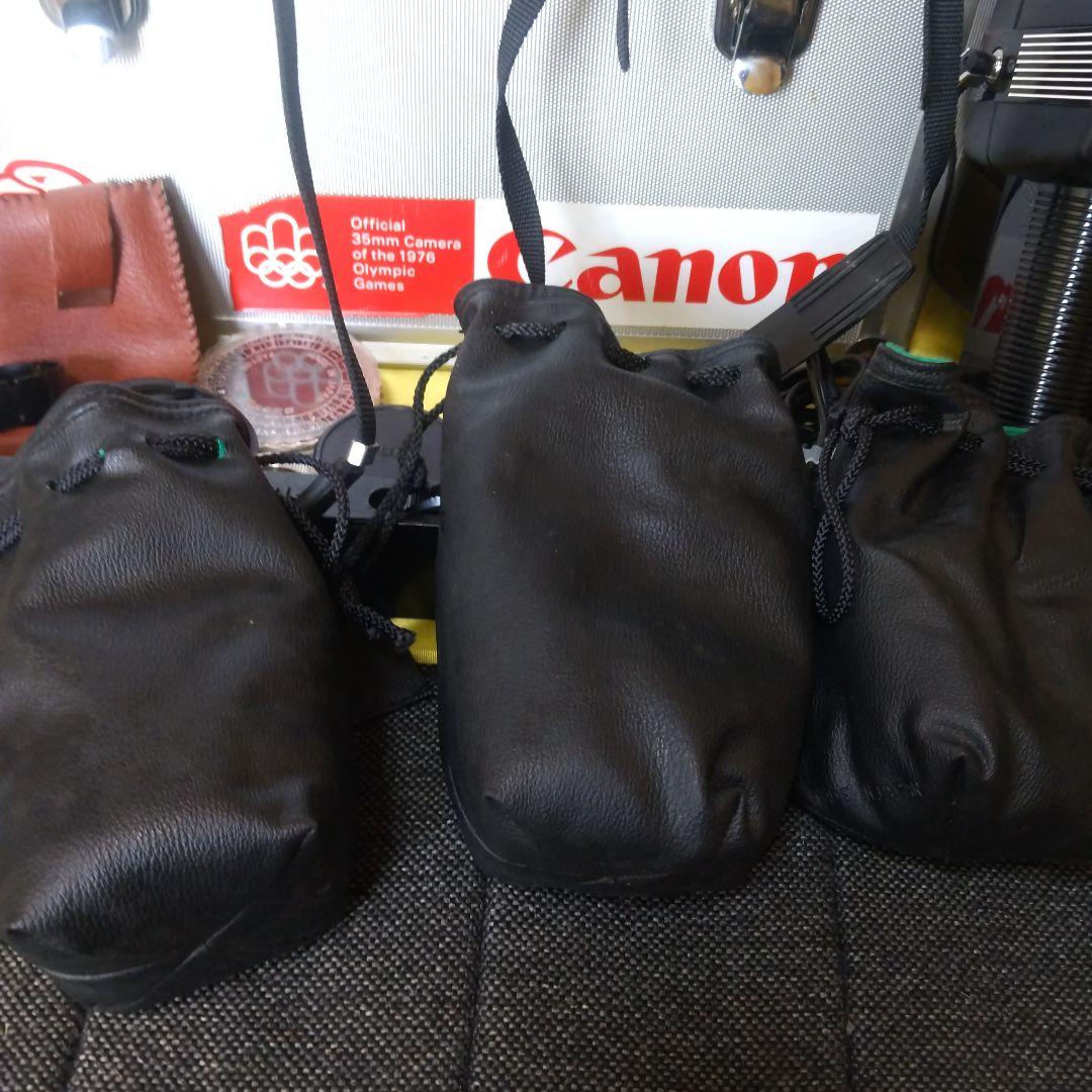 Canon EF フィルムカメラ 2台セット美品+三脚+ボックス