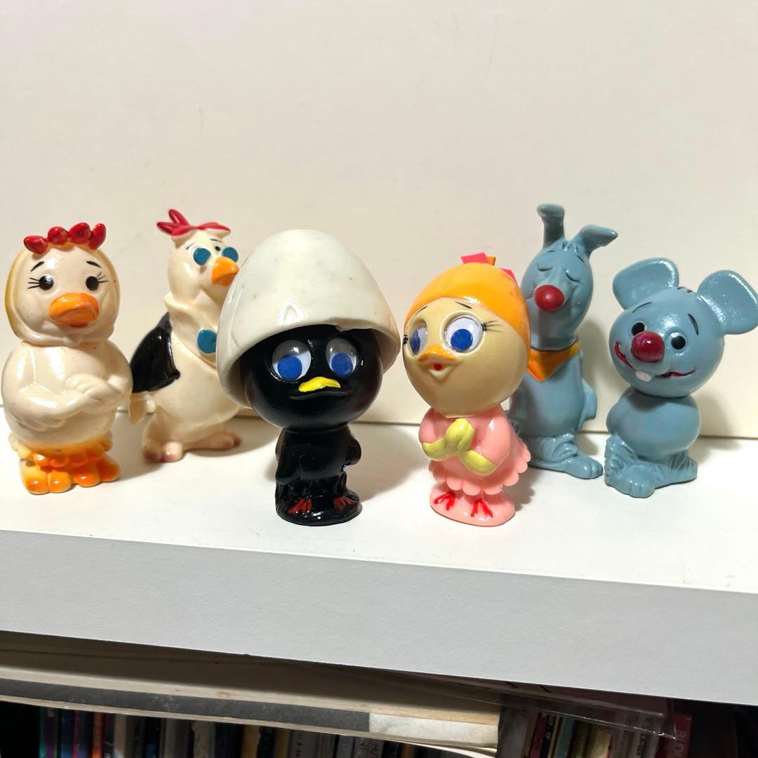 ポピー製 カリメロ ソフビ フィギュア セット 当時物 ブルマァク