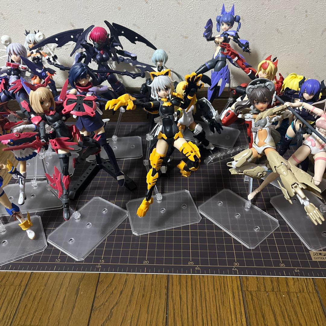 【まとめ売り】30MS 完成品 髪・フェイス・手首パーツ等 デカール ジャンク