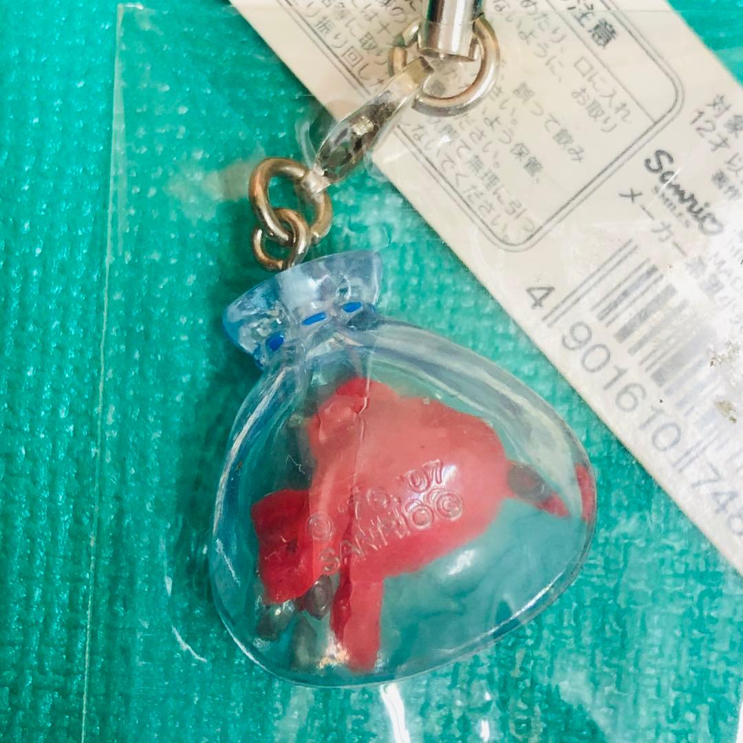 2007年製激レア★ハローキティ ストラップ 金魚すくい 縁日 お祭り①