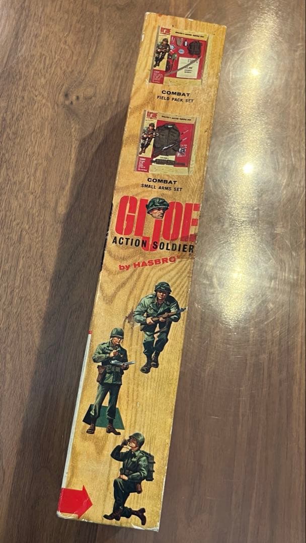 ビンテージ　GIジョー　アクションソルジャー　箱あり　損傷あり
