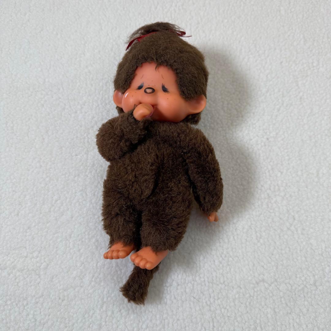 泣き顔モンチッチ　ひつじのチャム　昭和レトロ　ぬいぐるみ　モンチッチ　セキグチ