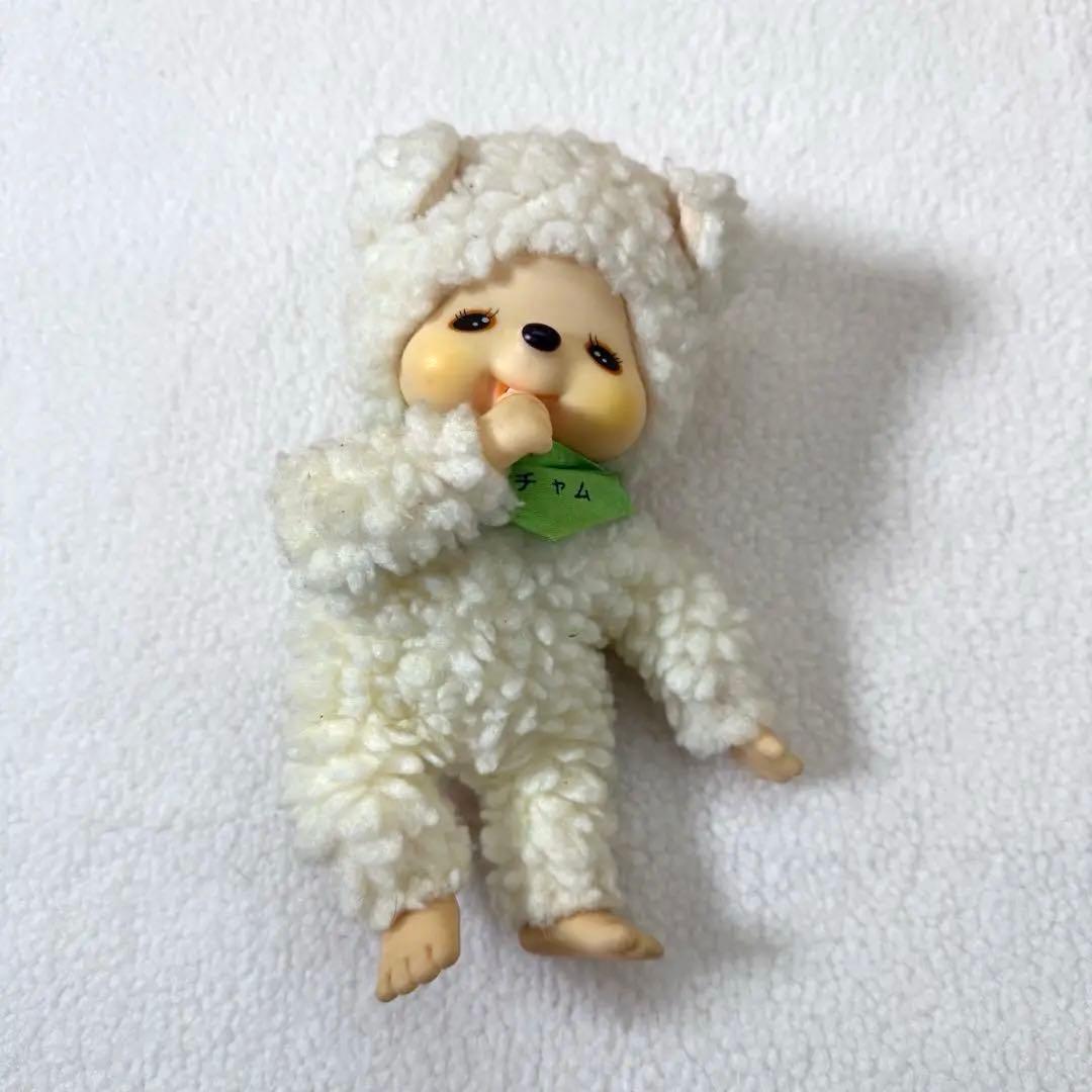 泣き顔モンチッチ　ひつじのチャム　昭和レトロ　ぬいぐるみ　モンチッチ　セキグチ