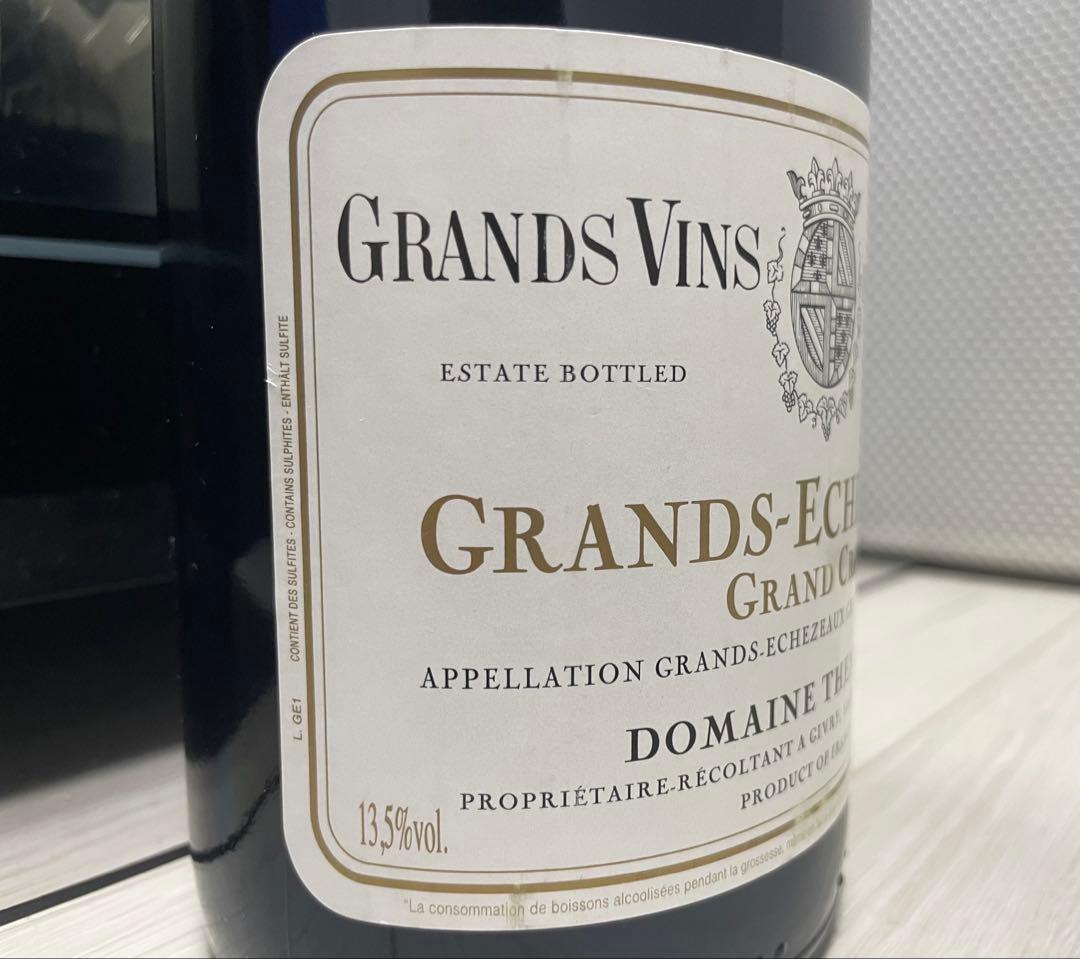 【セラー保管】 バロン テナール グラン エシェゾー グラン クリュ 2012