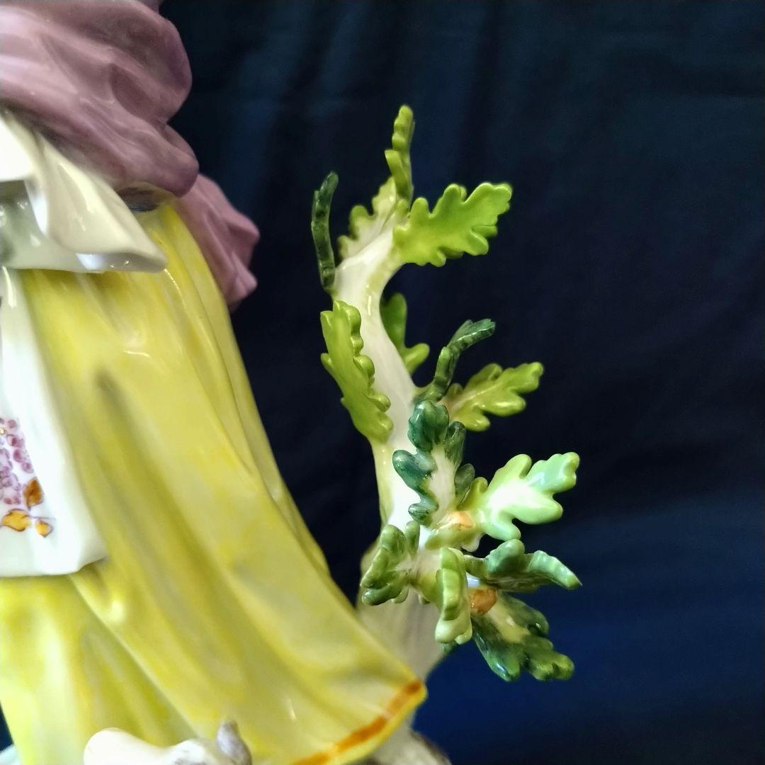 ✤マイセン(Meissen)フィギュリン✤『羊飼いの女性』