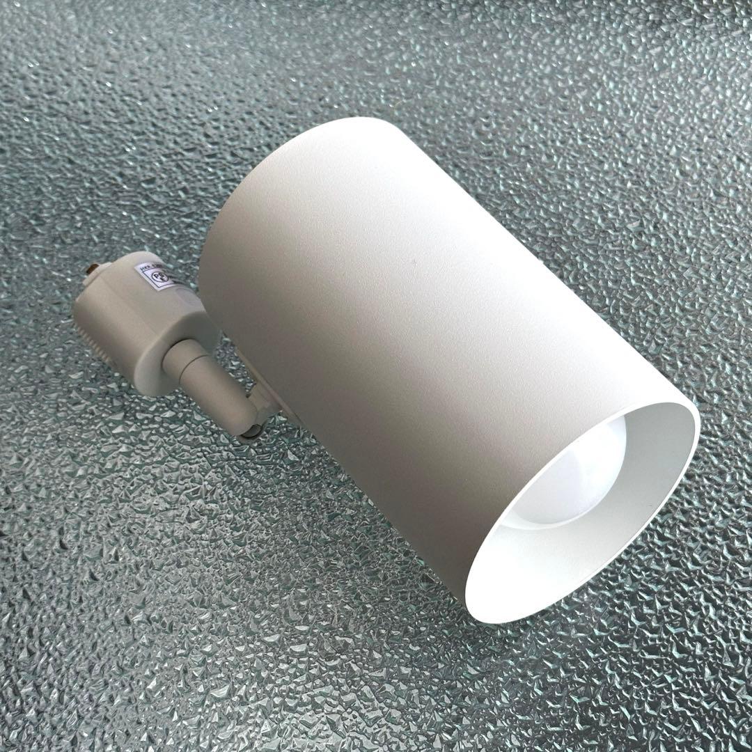 スポットライト ダクトレール用　ホワイト　4個セット