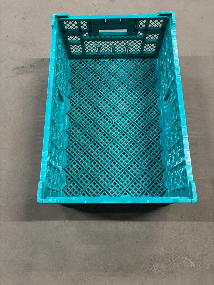 619オリコン折りたたみコンテナ60枚近場なら配達可能