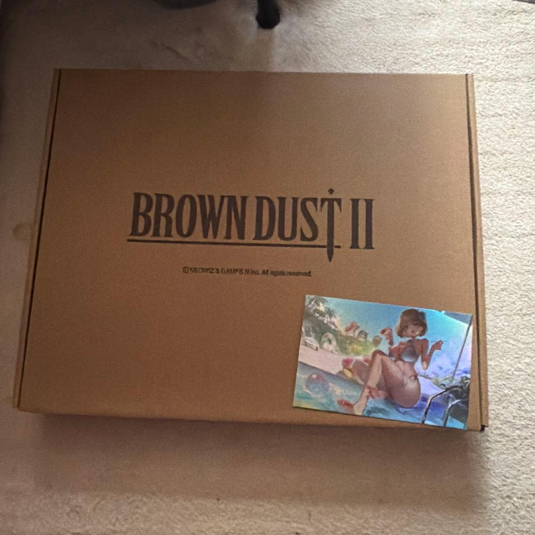 c106 ブラウンダスト2 ネブリス　マウスパッド+特典1枚