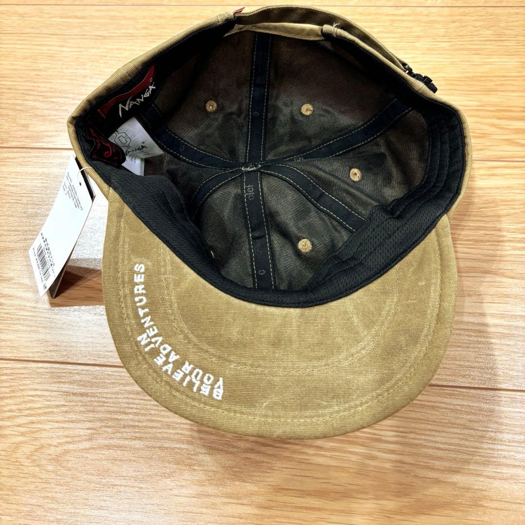 【新品・未使用】NANGA × Clef WAXED COTTON B.CAP