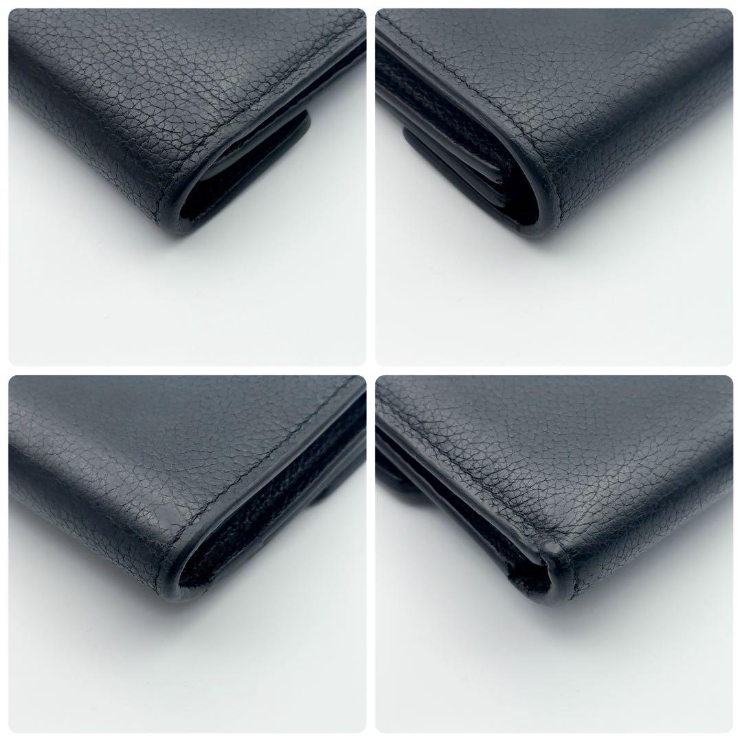 ぶらっとルイヴィトン ポルトフォイユ マイロックミー コンパクト 黒