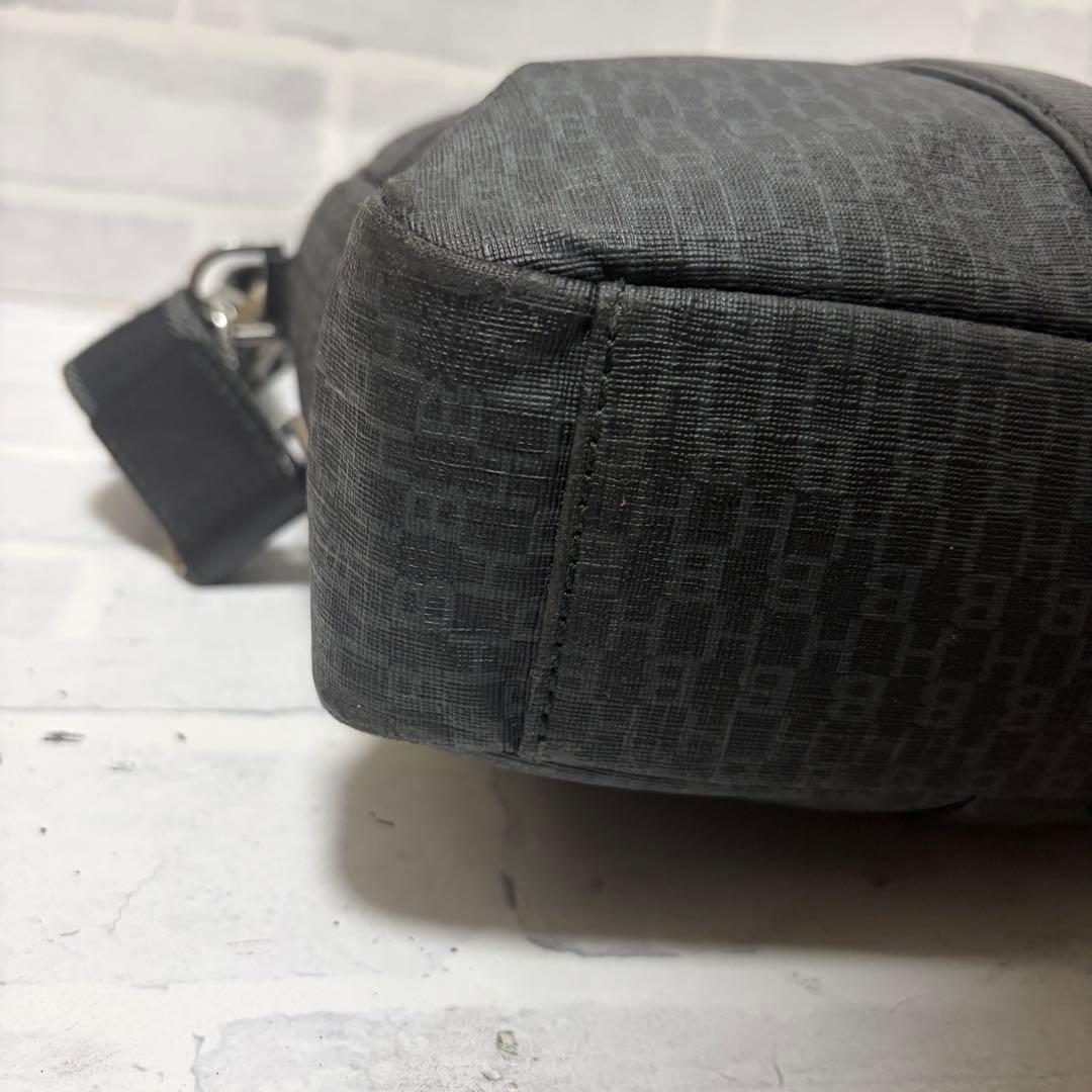 ヒューゴボス 2way ビジネスバッグ A4収納可 オールレザー ブラック