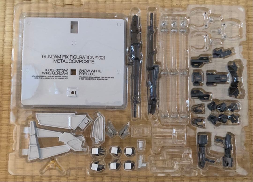 スノーホワイトプレリュード　ウイングガンダムゼロ　メタルコンポジット【初版】