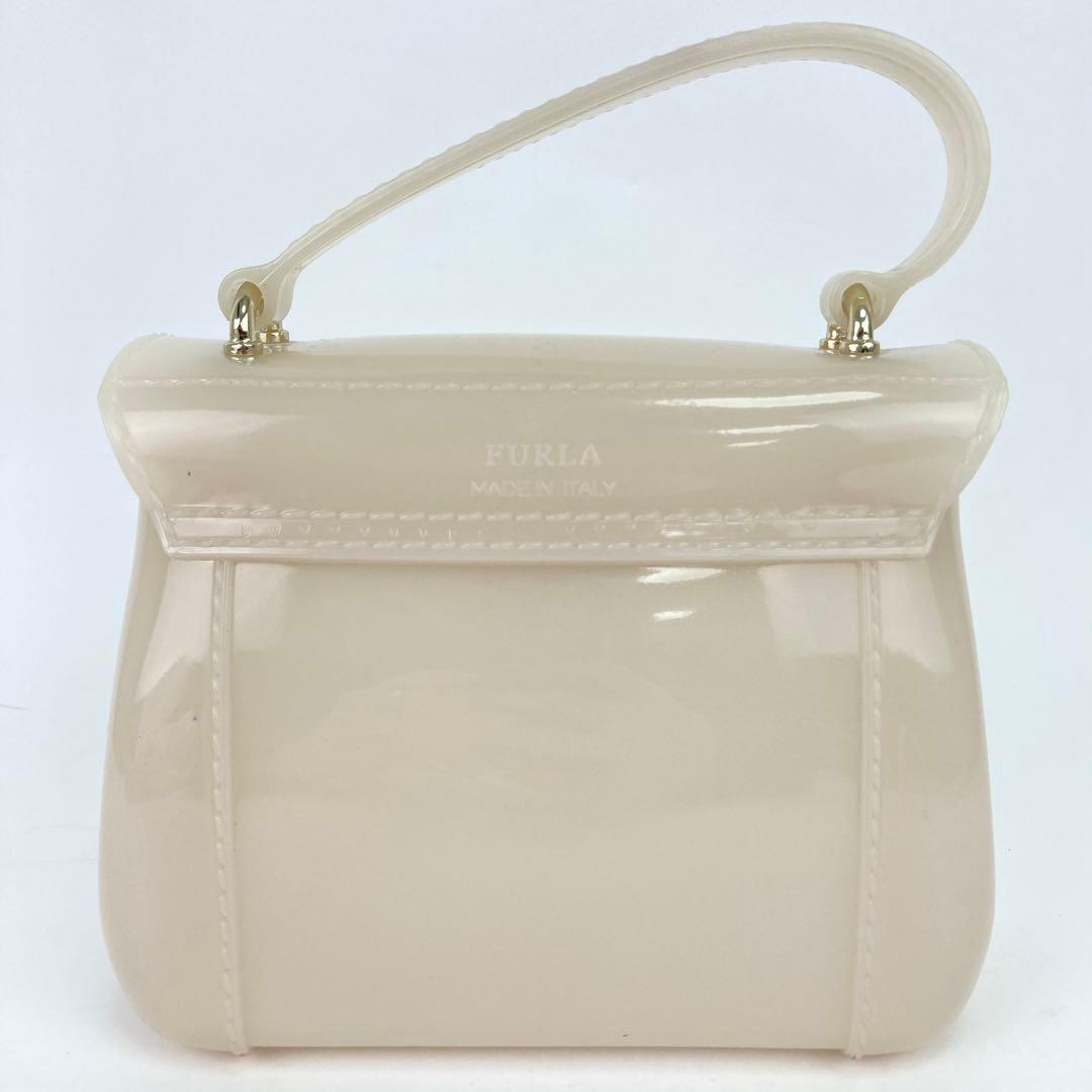 FURLA フルラ 2wayバッグ ミニバッグ キャンディバッグ ベージュ系