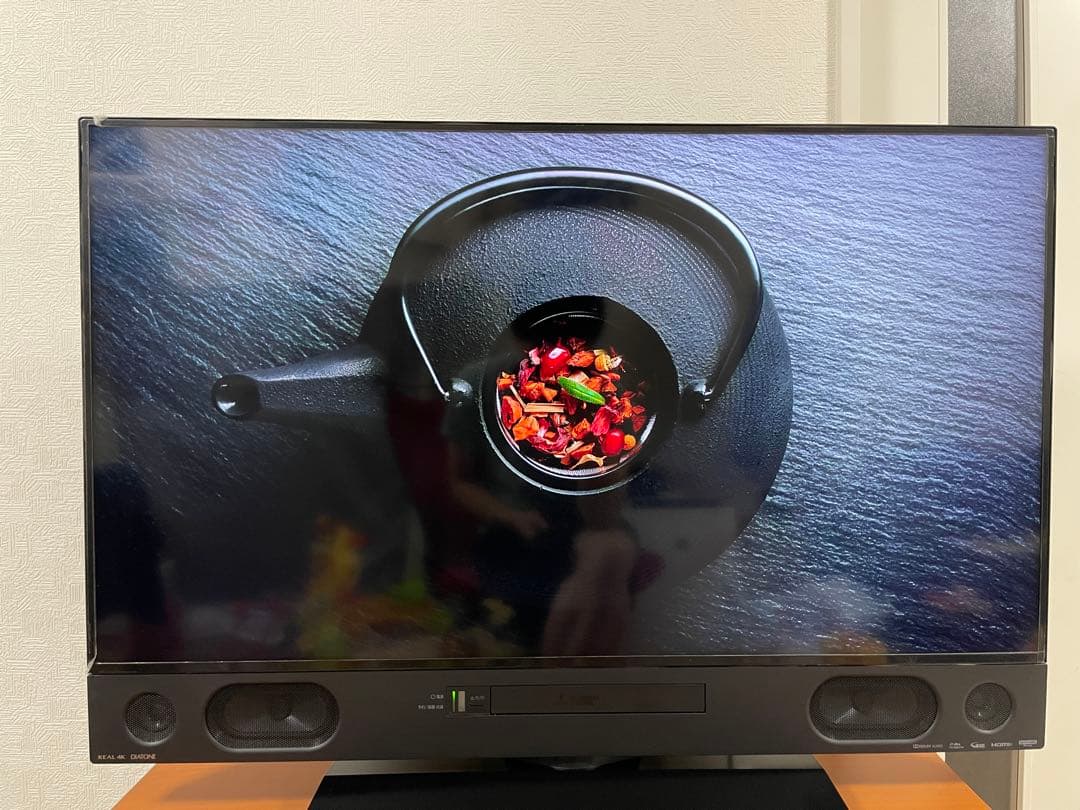 【美品】三菱 40型　4Ｋ液晶テレビ 2TB HDD内蔵、BDレコーダー