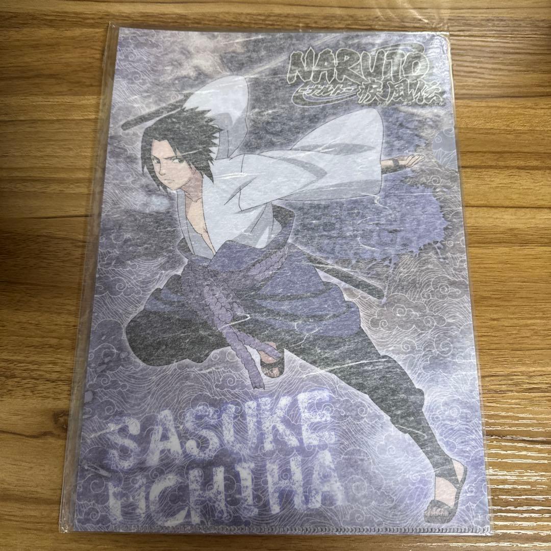 NARUTO ナルト疾風伝 文教堂アニメガ限定 和紙クリアファイル コンプセット