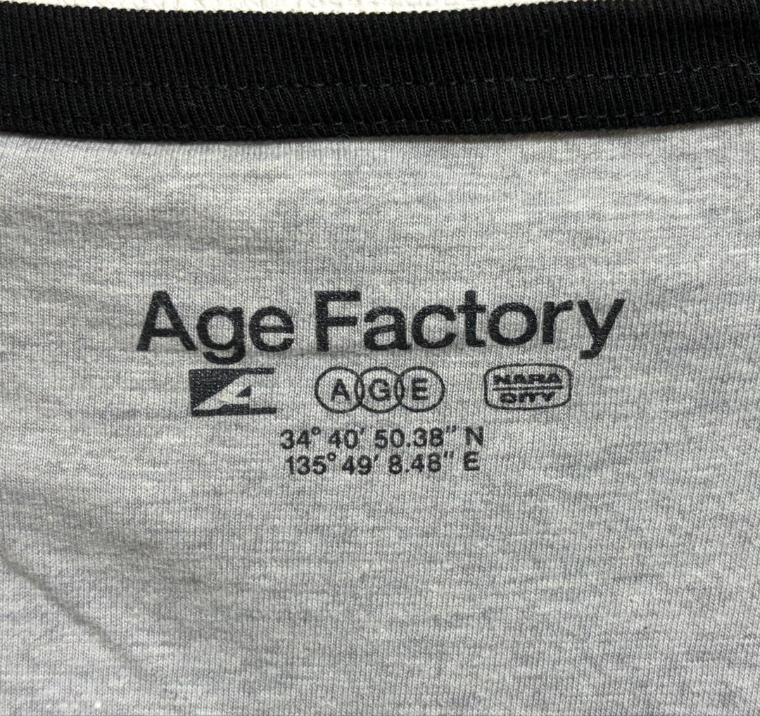 ミュージシャン Age Factory\"Potting\"Raglan Sleeve Tee XL