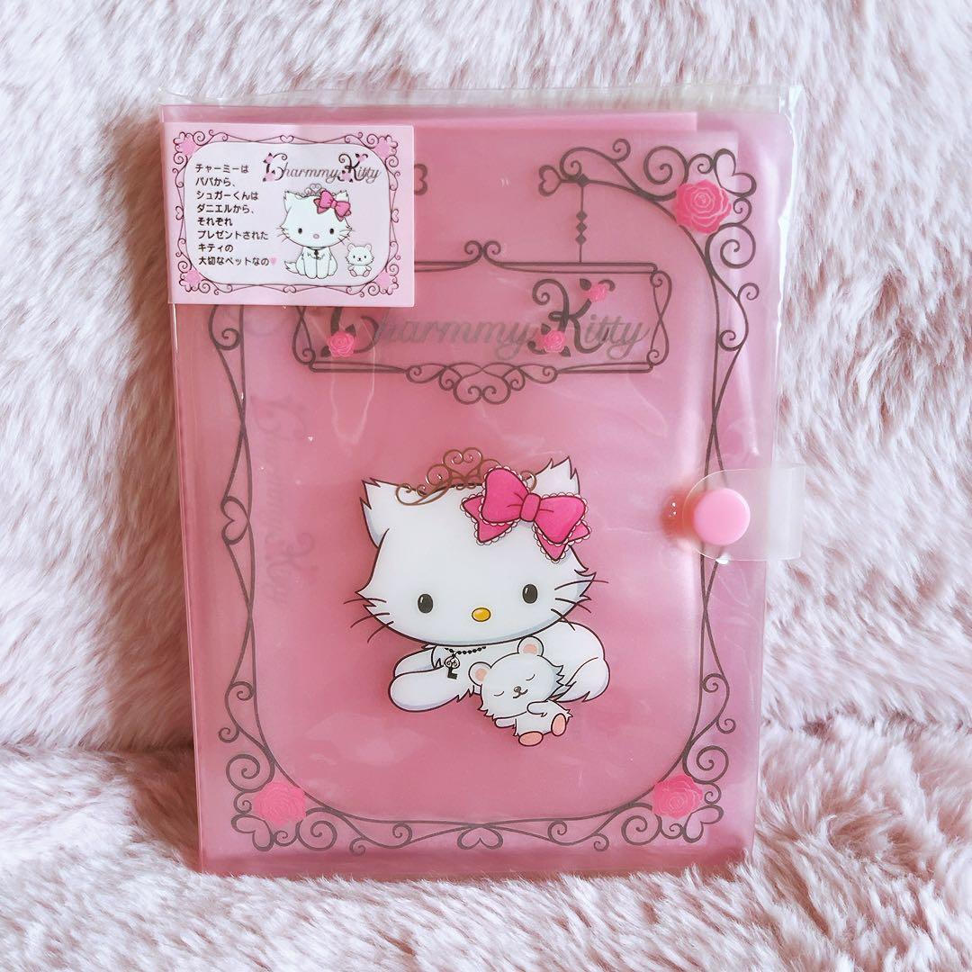 希少レア　チャーミーキティ　レターセット　ケース　ティアラ　2005 サンリオ