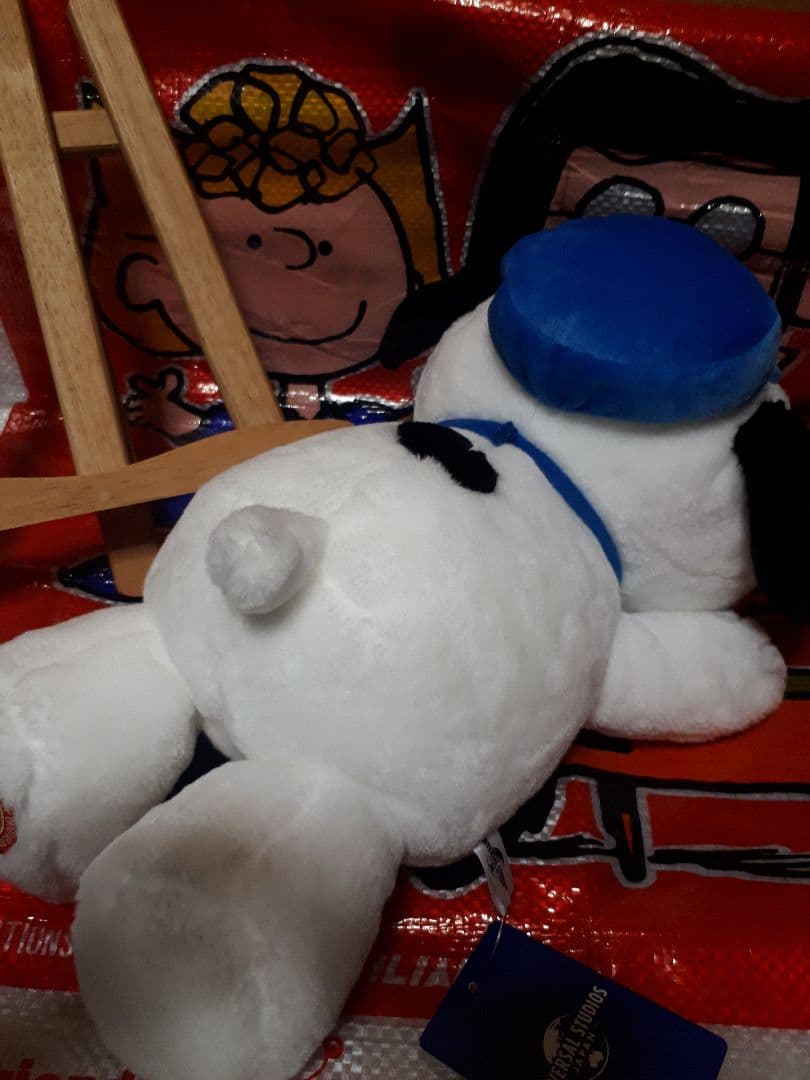 オラフ USJ 寝そべり ぬいぐるみ　OLAF　2017　　peanuts