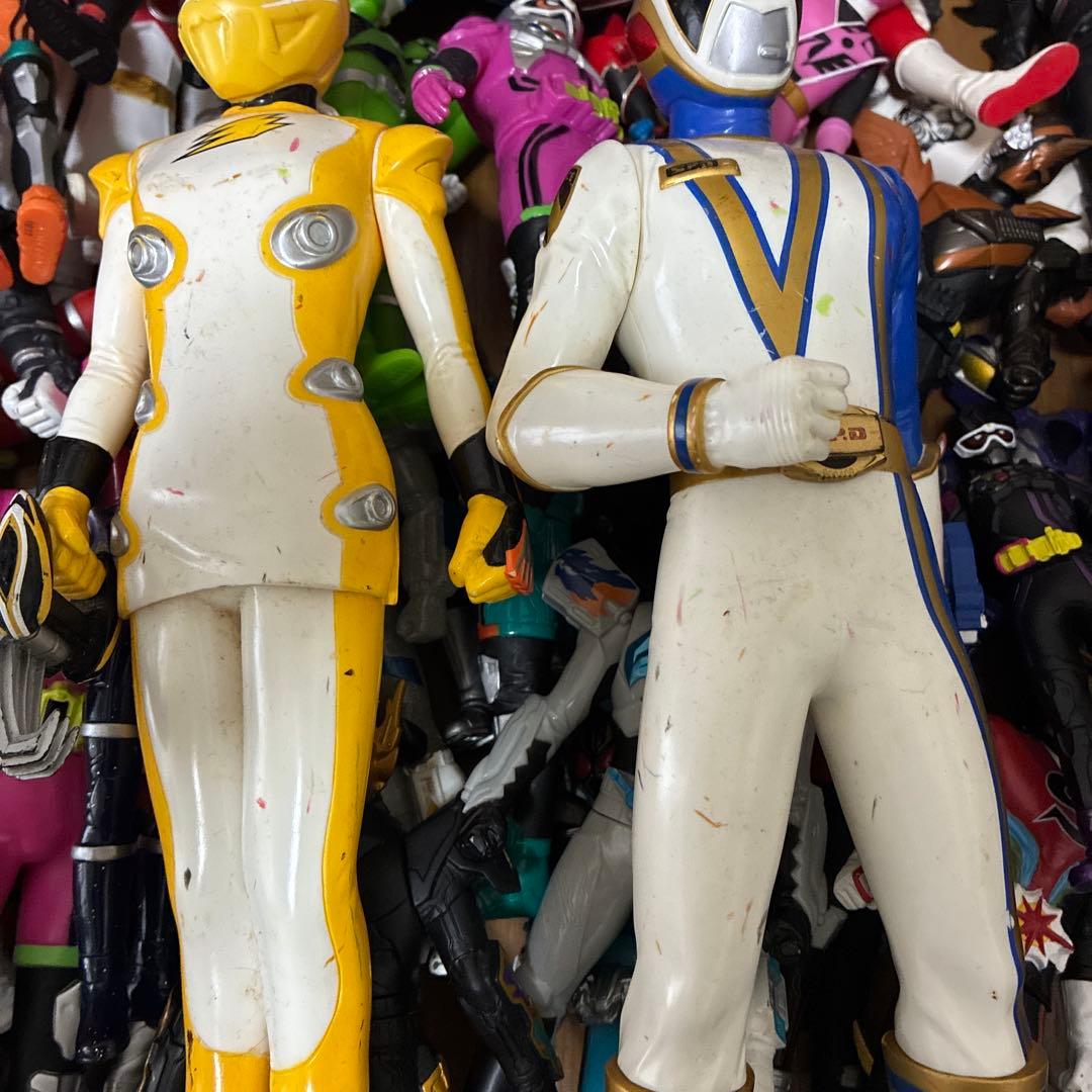 仮面ライダー 戦隊　フィギュア セット ソフビ　120以上