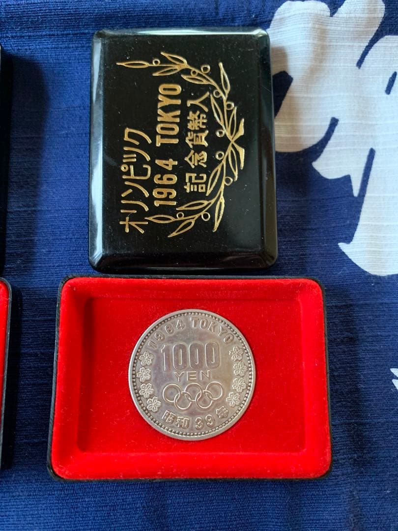 (プルーフ硬貨)1964年東京五輪記念銀貨&記念銅銀メダル