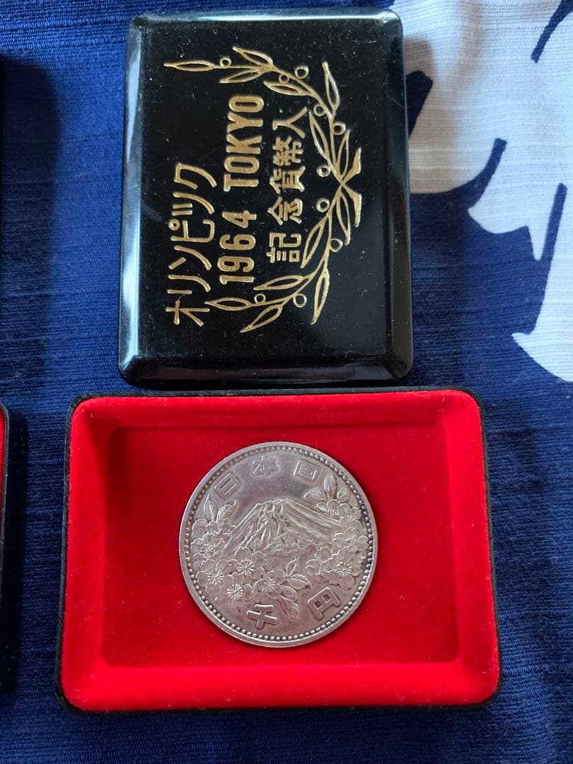 (プルーフ硬貨)1964年東京五輪記念銀貨&記念銅銀メダル