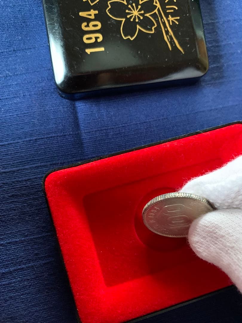 (プルーフ硬貨)1964年東京五輪記念銀貨&記念銅銀メダル