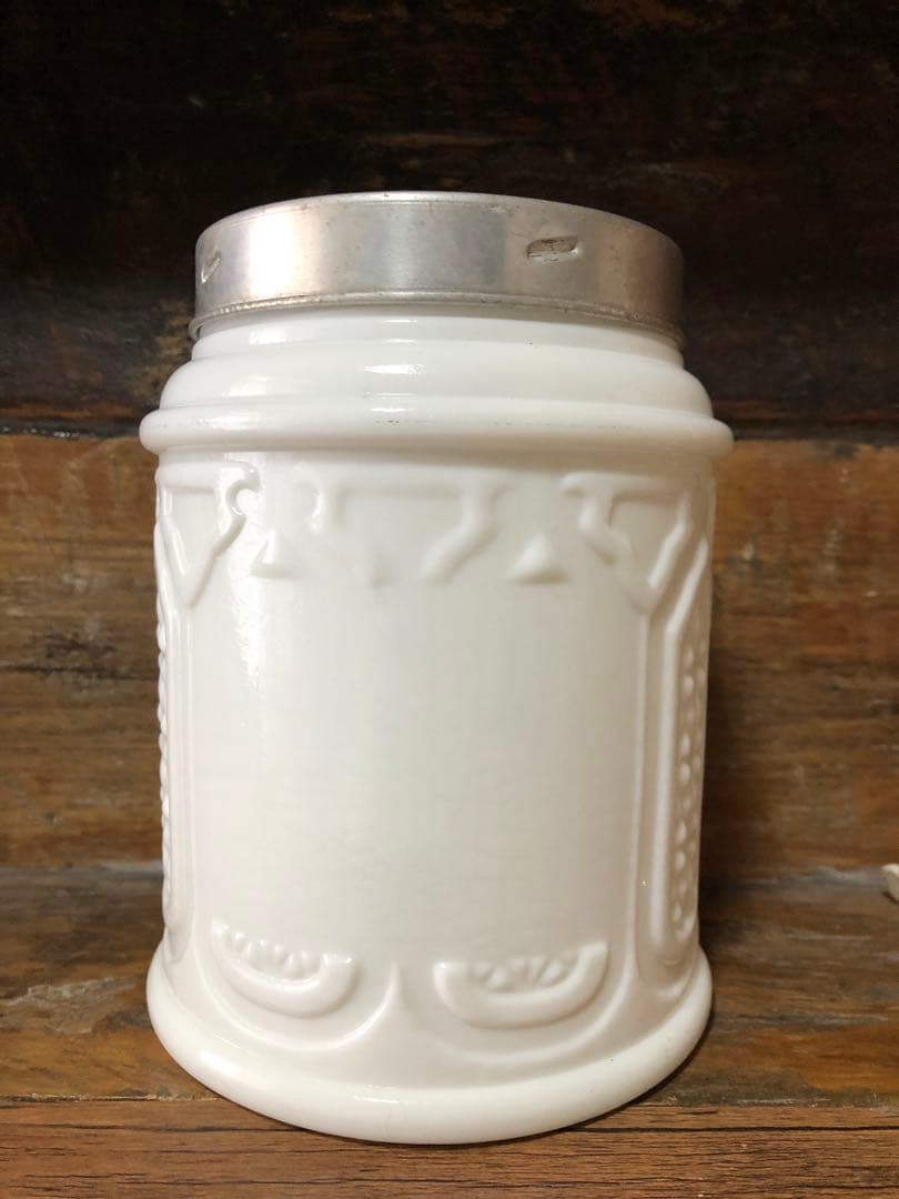 ガラス瓶　レトロ　クリーム瓶