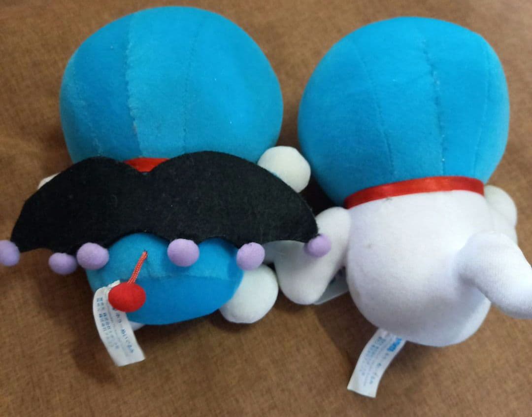 珍品★レア★ドラえもん♪ホラーぬいぐるみ★３種4点セット★ドラキュラ、おおかみ男