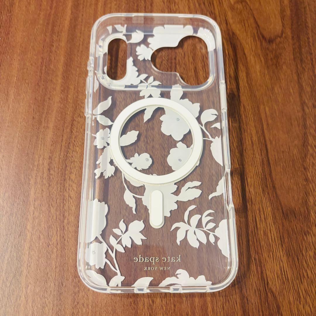 ケイトスペード iPhone17ProMax 花柄 MagSafe