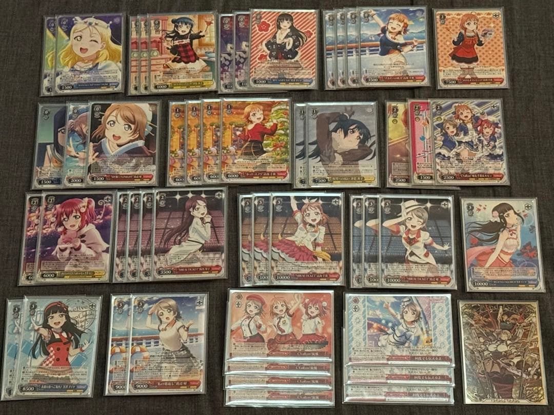 WS ヴァイスシュヴァルツ　ラブライブ　サンシャイン　デッキ　パーツ付き