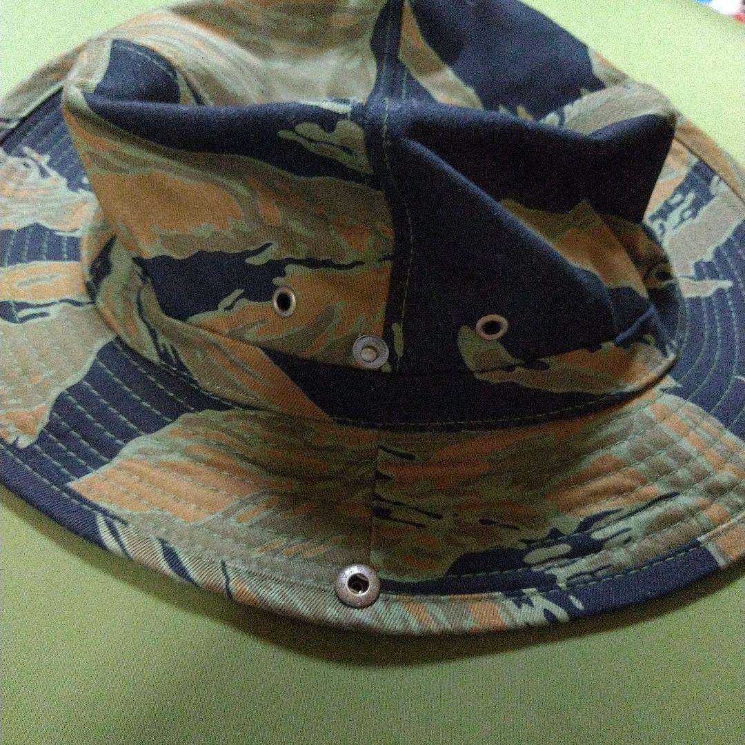 ベトナム戦争☆タイガーストライプ☆ カウボーイ ハット(XL)☆ラスト①