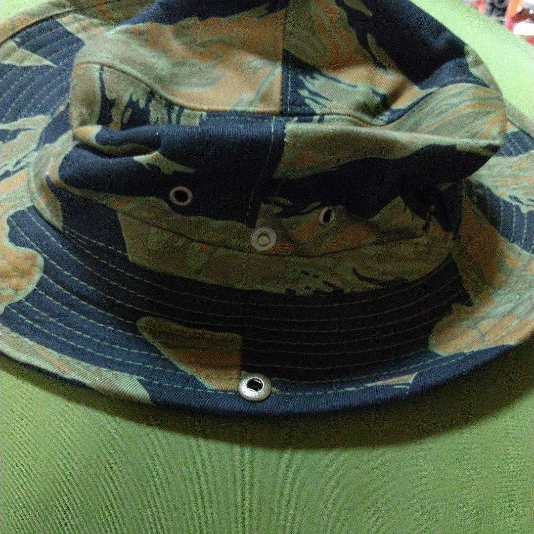 ベトナム戦争☆タイガーストライプ☆ カウボーイ ハット(XL)☆ラスト①