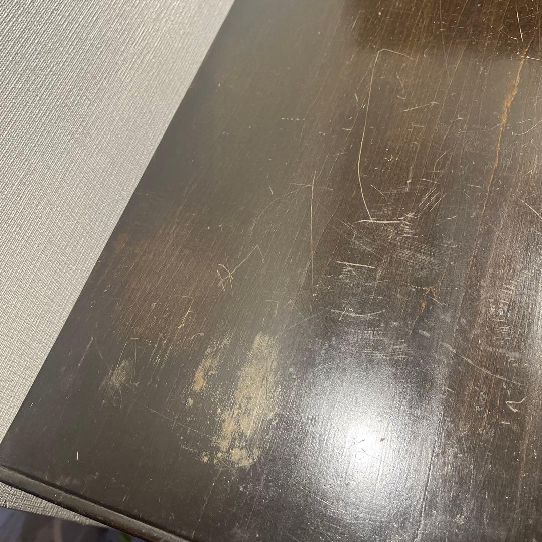 茶箪笥　和風収納棚 ガラス扉付き　アンティーク高さ約133㎝