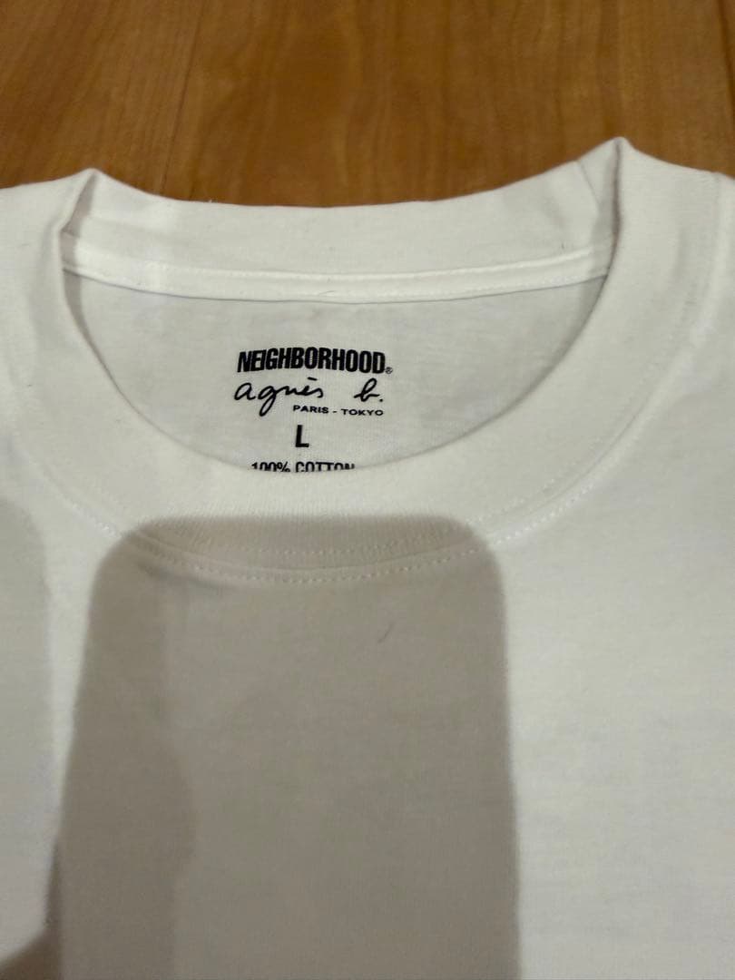 美品NEIGHBORHOOD. agnis b. Tシャツ Lサイズ