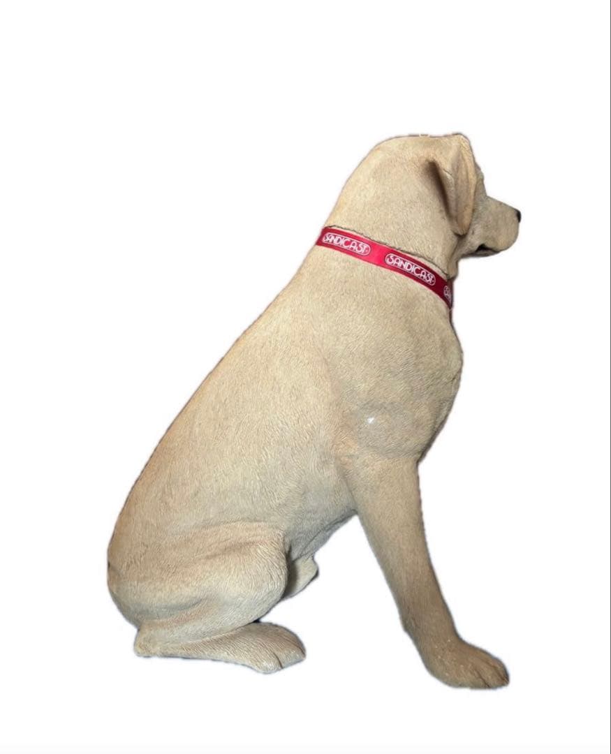 サンディキャスト　ラブラドールレトリバー　犬　置物　オブジェ　リアルドッグ