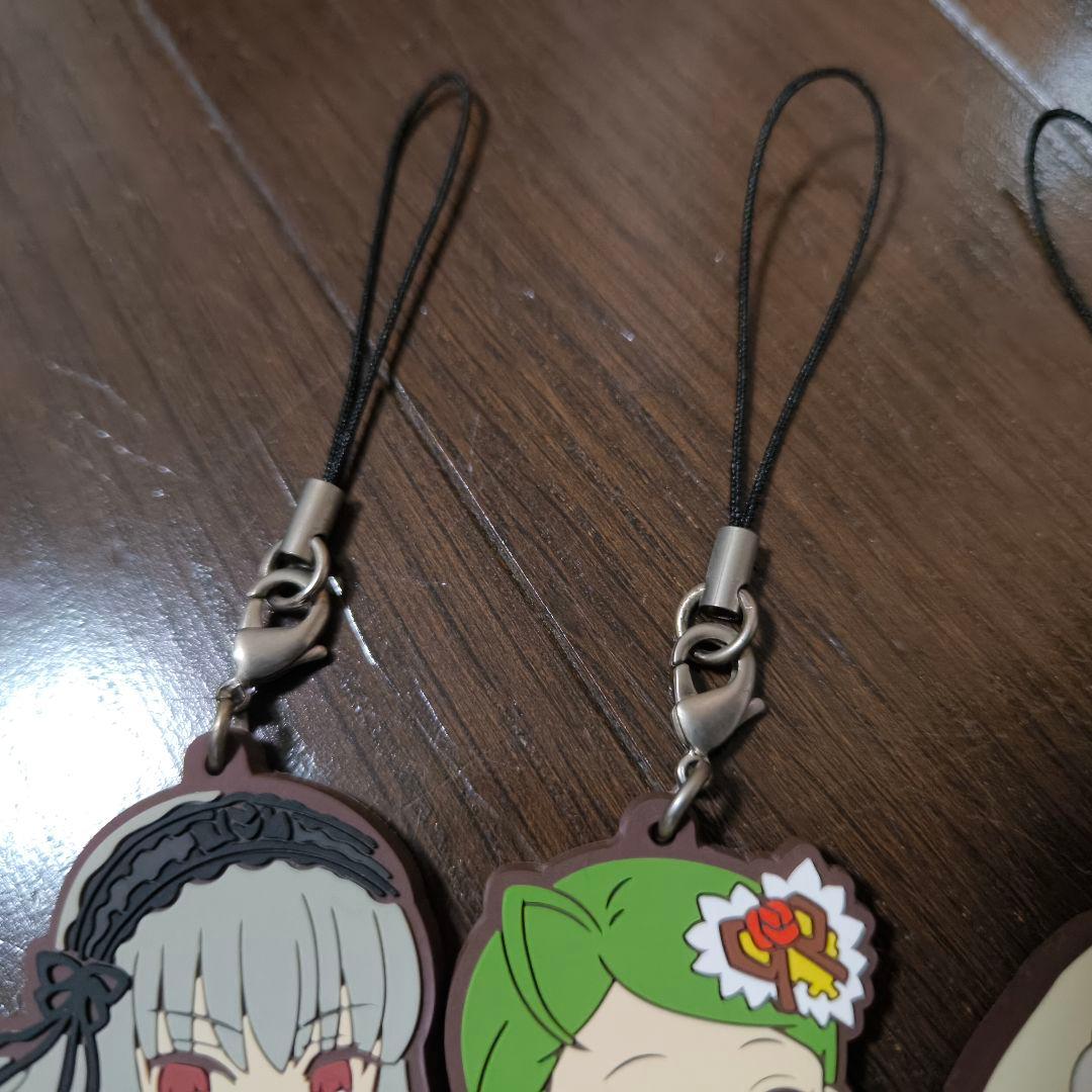 ローゼンメイデン ラバーストラップ 第1〜7ドールセット 合計10個