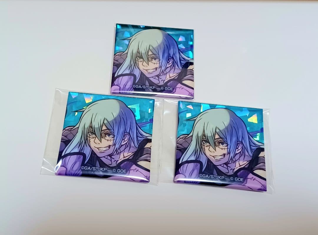 呪術　パズドラ　缶バッジ　真人