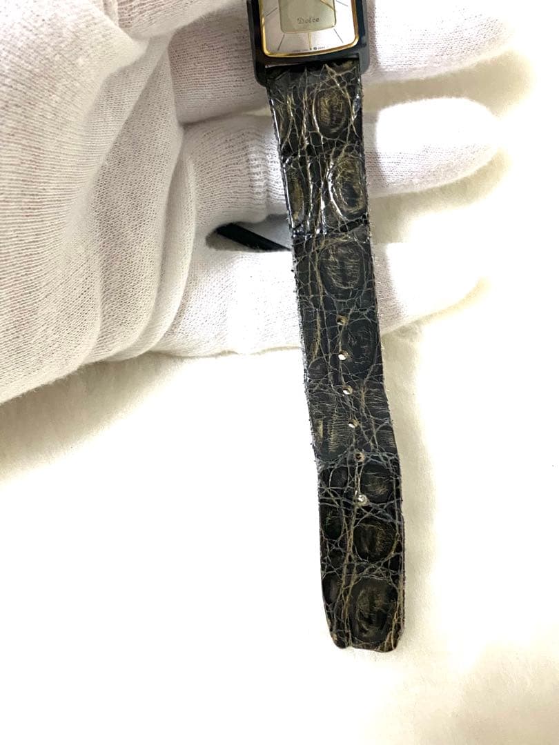 SEIKOドルチェDOLCHE メンズ 腕時計ホワイト 文字盤 SS セラミック