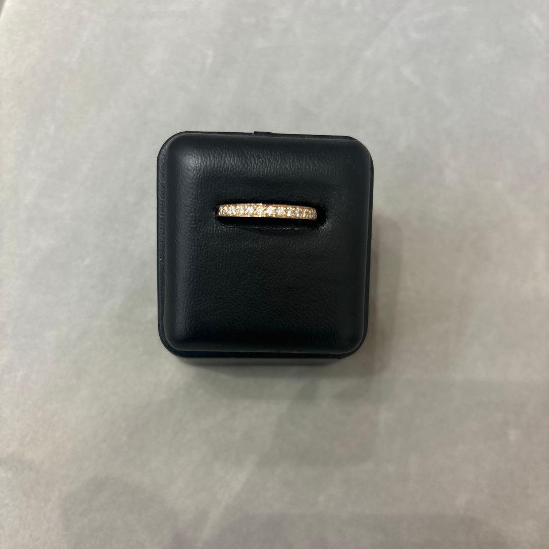 「再々終値下げ」エタニティハーフK18ピンクGダイヤリング本日24:00時まで