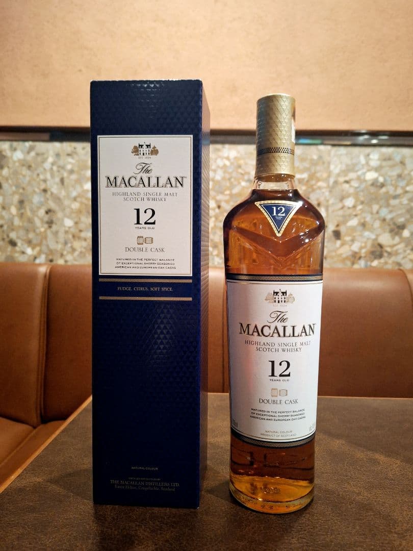 マッカランダブルカスク１２年新品未開封