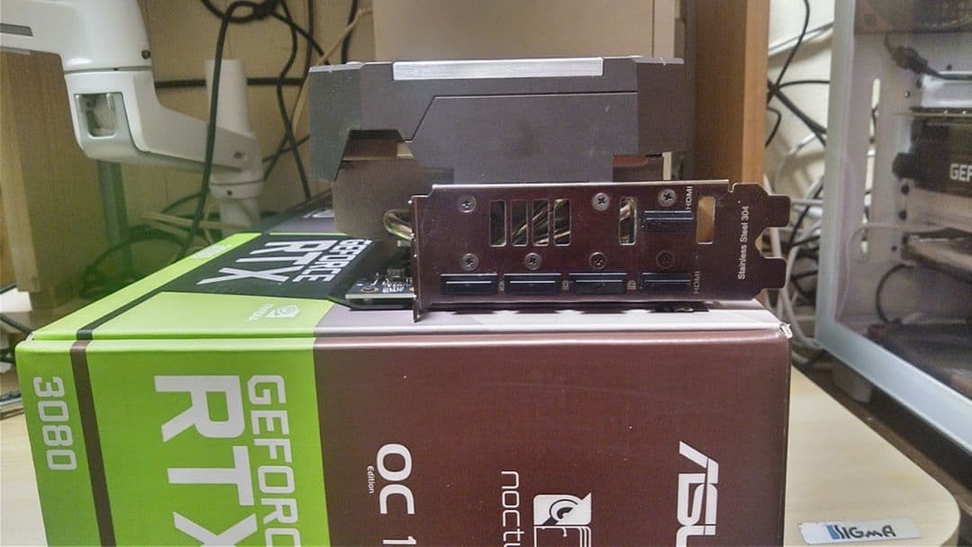 グラフィックボード・グラボ・ビデオカード ASUS GeForce RTX 3080 OC 10GB Noctua