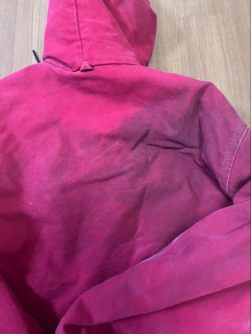 90s Carhartt アクティブジャケット レッド 企業系