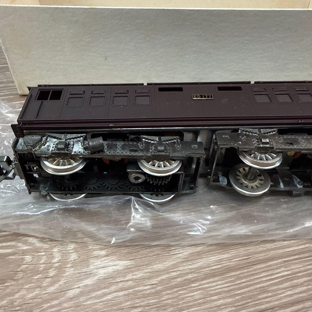 【希少】つぼみ堂模型店 ブラス ED17 HOゲージ 塗装済完成品 真鍮モデル