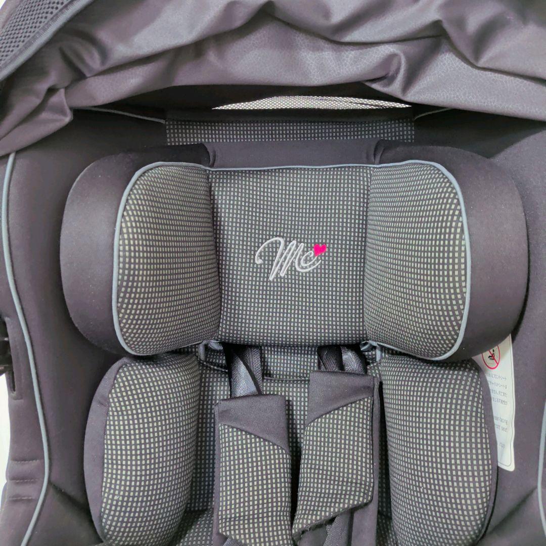 【美品】マムズキャリー　ISOFIX B-900 ターン・レジェFIX グレー